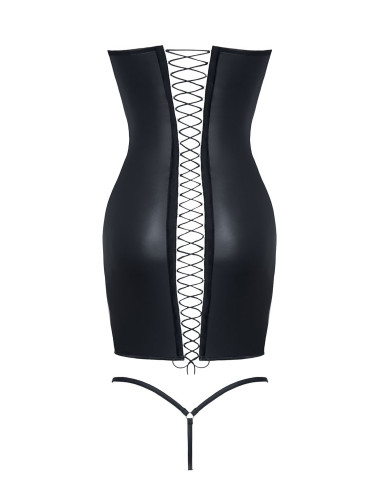 Čierne minišaty greta z kolekcie demoniq hard candy